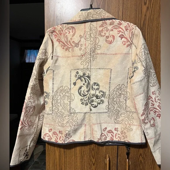Vintage reversible jacket, tapestry women’s size S - Picture 4 of 6